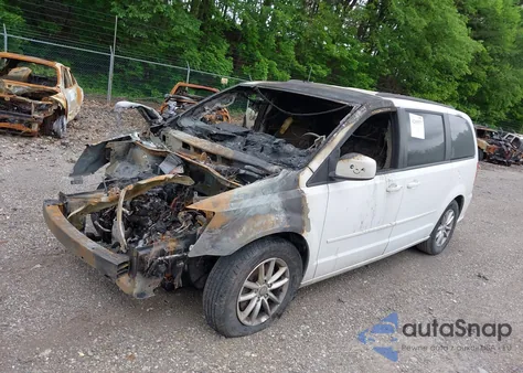 2016 Dodge Grand Caravan Sxt из США, поврежденный, VIN 2C4RDGCG0GR275543